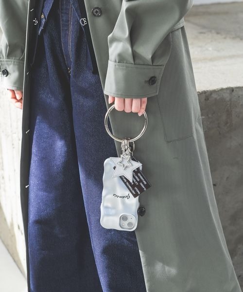 JEANASIS（ジーナシス）の「PLATE KEY CHARM/996822（キーホルダー・レディース・ホワイト系その他/ブラック系その他/グレー系その他・FREE）」の16枚目の写真