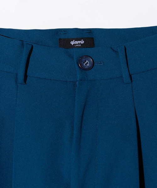 glamb（グラム）の「Color Wide Slacks / カラーワイドスラックス（スラックス・メンズ・グリーン系その他/ブラック/ワイン/ブルー・S/M/L）」の12枚目の写真