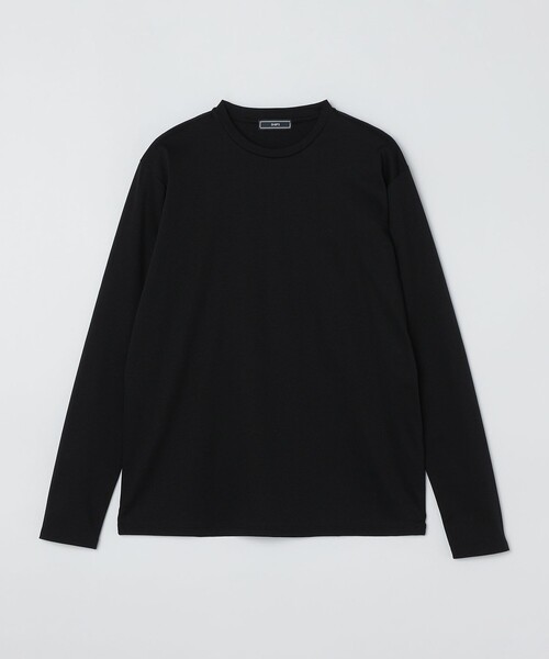 SHIPS（シップス）の「SHIPS: I Cotoni di Albini クルーネック ロングスリーブ Tシャツ（Tシャツ/カットソー・メンズ・グレー/ホワイト/ブラック/ネイビー・MEDIUM/LARGE/SMALL/X-LARGE）」の5枚目の写真