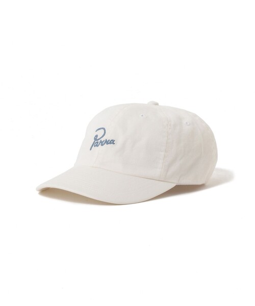 By Parra（バイパラ）の「by Parra / Script logo 6panel Cap