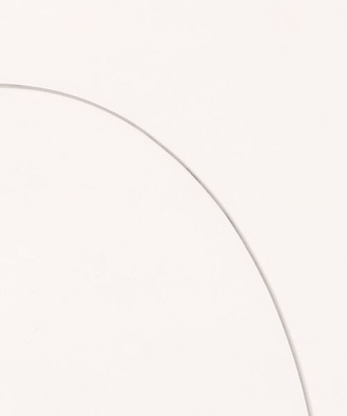 Q（キュー）の「スライドタイネックレス（ネックレス・レディース・シルバー/ゴールド・ONE SIZE）」の5枚目の写真