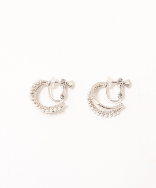 NOLLEY’S(ノーリーズ)の「プチ2ラインイヤリング(イヤリング・レディース・シルバー/ゴールド・FREE)」の5枚目の写真