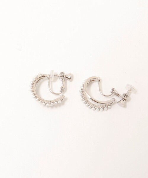 NOLLEY’S(ノーリーズ)の「プチ2ラインイヤリング(イヤリング・レディース・シルバー/ゴールド・FREE)」の6枚目の写真