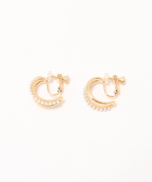 NOLLEY’S(ノーリーズ)の「プチ2ラインイヤリング(イヤリング・レディース・シルバー/ゴールド・FREE)」の8枚目の写真