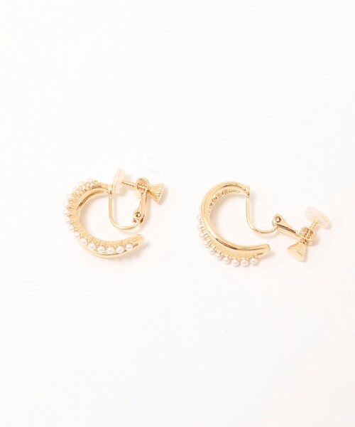 NOLLEY’S(ノーリーズ)の「プチ2ラインイヤリング(イヤリング・レディース・シルバー/ゴールド・FREE)」の9枚目の写真