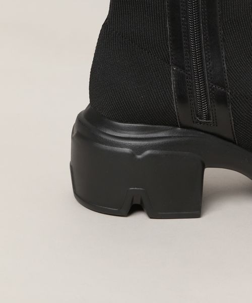 JEANASIS(ジーナシス)の「ニットストレッチブーサン/105262(その他シューズ・レディース・ブラック/ホワイト・MEDIUM/LARGE)」の17枚目の写真