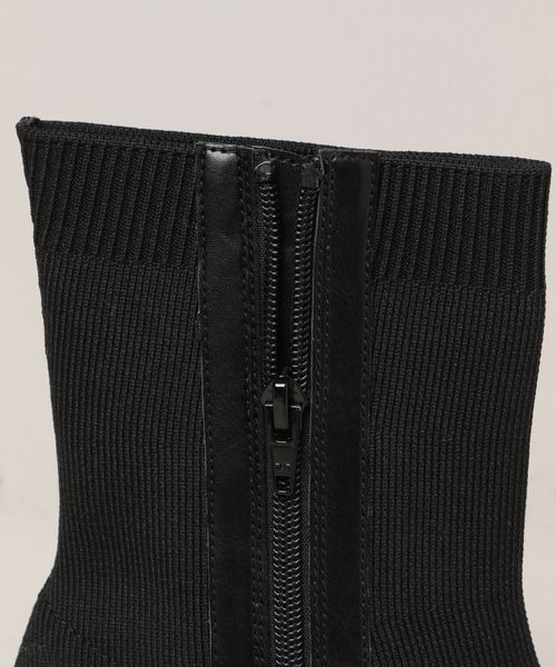 JEANASIS(ジーナシス)の「ニットストレッチブーサン/105262(その他シューズ・レディース・ブラック/ホワイト・MEDIUM/LARGE)」の19枚目の写真