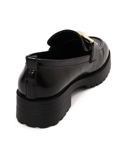 EDIT COLOGNE（エディットコロン）の「ビット付プラットフォームローファー（パンプス・レディース・ベージュ/オフホワイト/ブラック・MEDIUM/LARGE）」の8枚目の写真
