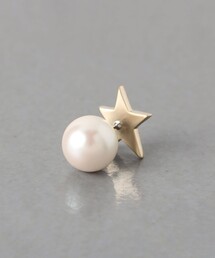 MAYU（マユ）の「＜MAYU＞BJ/STAR F/PRL 片耳 ピアス（ピアス（片耳用