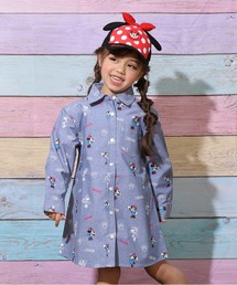 Disney（ディズニー）の「ディズニー 総柄シャツワンピース 9239K（ワンピース・キッズ）」