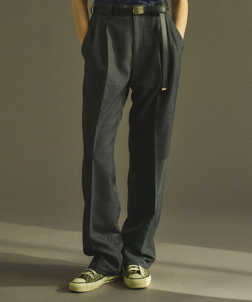 OUTDOOR PRODUCTS Usual Things（アウトドアプロダクツユージュアルシングス）の「ORDINARY PANTS（スラックス・レディース・グレー/ネイビー・36/38/40/34）」の4枚目の写真