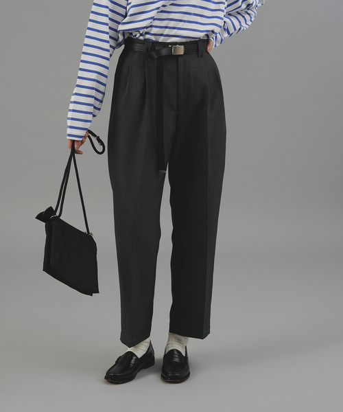 OUTDOOR PRODUCTS Usual Things（アウトドアプロダクツユージュアルシングス）の「ORDINARY PANTS（スラックス・レディース・グレー/ネイビー・36/38/40/34）」の6枚目の写真