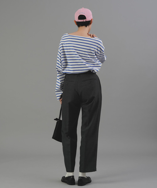OUTDOOR PRODUCTS Usual Things（アウトドアプロダクツユージュアルシングス）の「ORDINARY PANTS（スラックス・レディース・グレー/ネイビー・36/38/40/34）」の8枚目の写真