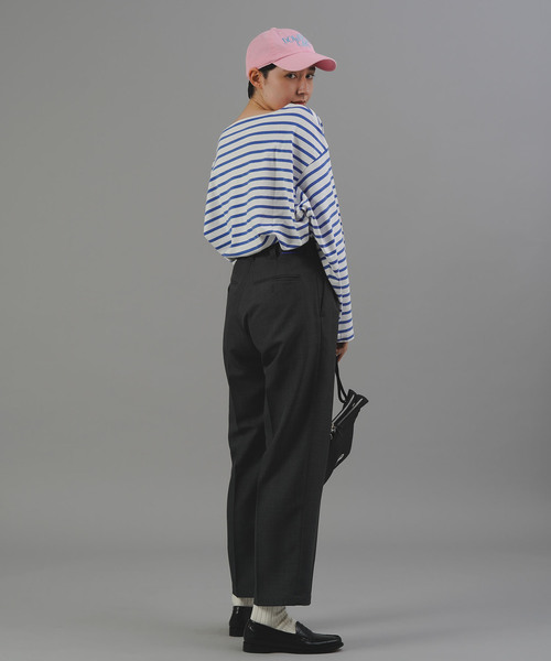 OUTDOOR PRODUCTS Usual Things（アウトドアプロダクツユージュアルシングス）の「ORDINARY PANTS（スラックス・レディース・グレー/ネイビー・36/38/40/34）」の9枚目の写真