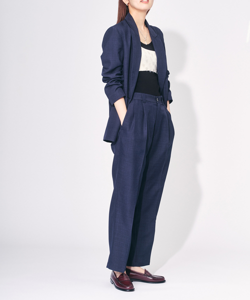 OUTDOOR PRODUCTS Usual Things（アウトドアプロダクツユージュアルシングス）の「ORDINARY PANTS（スラックス・レディース・グレー/ネイビー・36/38/40/34）」の13枚目の写真