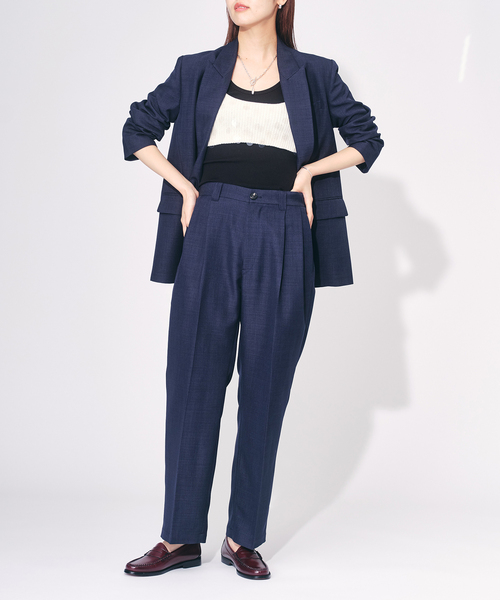 OUTDOOR PRODUCTS Usual Things（アウトドアプロダクツユージュアルシングス）の「ORDINARY PANTS（スラックス・レディース・グレー/ネイビー・36/38/40/34）」の14枚目の写真