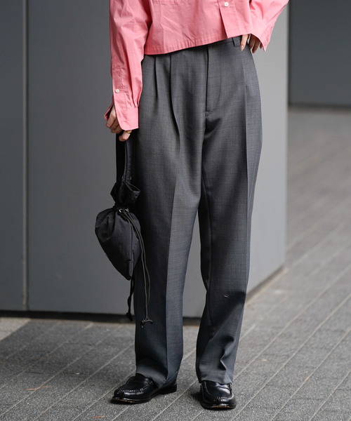 OUTDOOR PRODUCTS Usual Things（アウトドアプロダクツユージュアルシングス）の「ORDINARY PANTS（スラックス・レディース・グレー/ネイビー・36/38/40/34）」の16枚目の写真