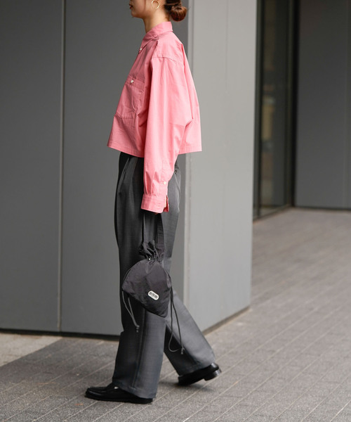 OUTDOOR PRODUCTS Usual Things（アウトドアプロダクツユージュアルシングス）の「ORDINARY PANTS（スラックス・レディース・グレー/ネイビー・36/38/40/34）」の18枚目の写真