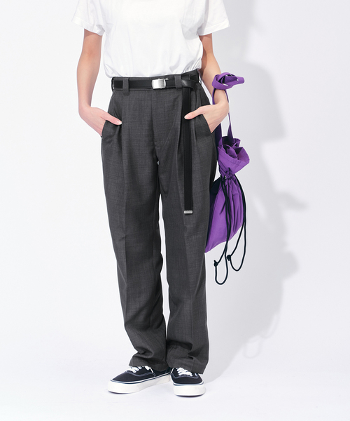 OUTDOOR PRODUCTS Usual Things（アウトドアプロダクツユージュアルシングス）の「ORDINARY PANTS（スラックス・レディース・グレー/ネイビー・36/38/40/34）」の21枚目の写真