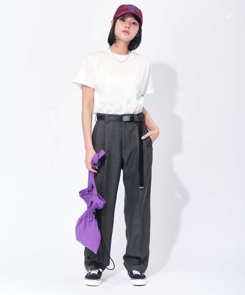OUTDOOR PRODUCTS Usual Things（アウトドアプロダクツユージュアルシングス）の「ORDINARY PANTS（スラックス・レディース・グレー/ネイビー・36/38/40/34）」の22枚目の写真