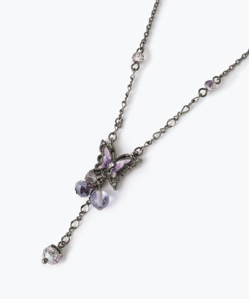 【ANNA SUI】即対応 蝶 バラモチーフ 2点セットネックレス Amazon | [アナ スイ] 蝶 バラモチーフ 2点セットネックレス