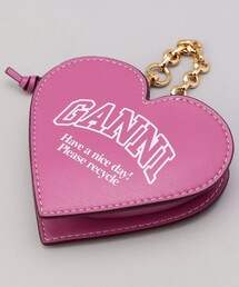 GANNI | GANNI/ガニー FUNNY HEART ZIPPED COIN PURSE / A5469_482 / A5468_483 / ハート コインケース(コインケース)