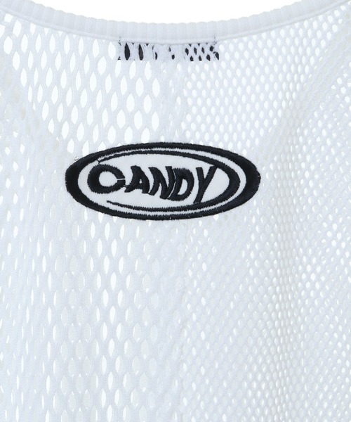 Candy Stripper（キャンディストリッパー）の「CANDY MESH ワンピース（ワンピース・レディース・ブラック/カーキ/オフホワイト・2）」の21枚目の写真