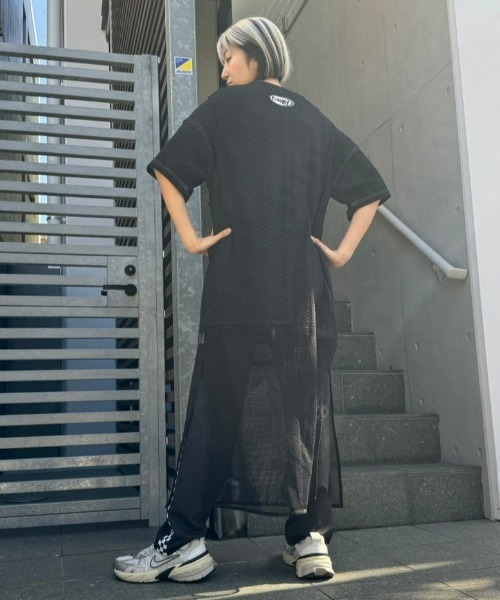 Candy Stripper（キャンディストリッパー）の「CANDY MESH ワンピース（ワンピース・レディース・ブラック/カーキ/オフホワイト・2）」の11枚目の写真