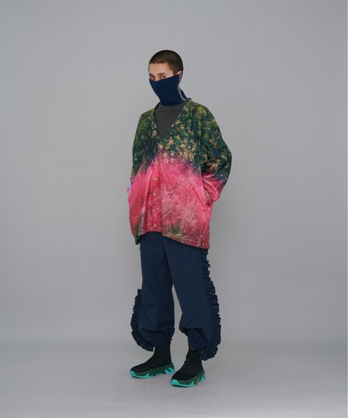 パンツ NON TOKYO / FRILL TRACK PANTS (BROWN) 0b0ca92d8670c601d08a950ca30bac