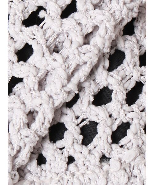 RESEXXY(リゼクシー)の「クロシェカーディガン【セットアップ着用可能】(カーディガン/ボレロ・レディース・ブラック/アイボリー/ベージュ・FREE)」の19枚目の写真