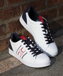 【TOMMY HILFIGER/トミーヒルフィガー】tmLEWLY シンセティックレザー ローカット ロゴアイコン スニーカー