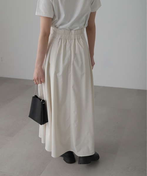 FREE'S MART（フリーズマート）の「◆[低身長サイズ/Sシリーズ]ベネシャンタックフレアスカート（スカート・レディース・グレー/ホワイト/カーキ・X-SMALL/SMALL/MEDIUM）」の10枚目の写真