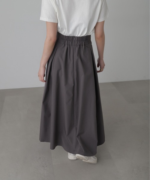FREE'S MART（フリーズマート）の「◆[低身長サイズ/Sシリーズ]ベネシャンタックフレアスカート（スカート・レディース・グレー/ホワイト/カーキ・X-SMALL/SMALL/MEDIUM）」の19枚目の写真