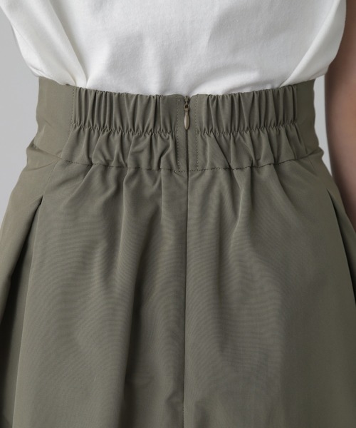 FREE'S MART（フリーズマート）の「◆[低身長サイズ/Sシリーズ]ベネシャンタックフレアスカート（スカート・レディース・グレー/ホワイト/カーキ・X-SMALL/SMALL/MEDIUM）」の12枚目の写真