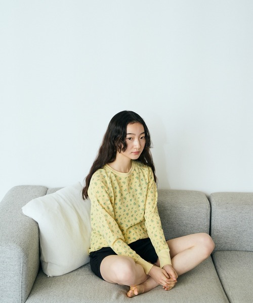 JEMORGAN(ジェーイーモーガン)の「JEMORGAN/ジェーイーモーガン オーバーダイロングスリーブTEE(Tシャツ/カットソー・レディース・ブルー/グレー/イエロー/オレンジ/グリーン・FREE)」の21枚目の写真
