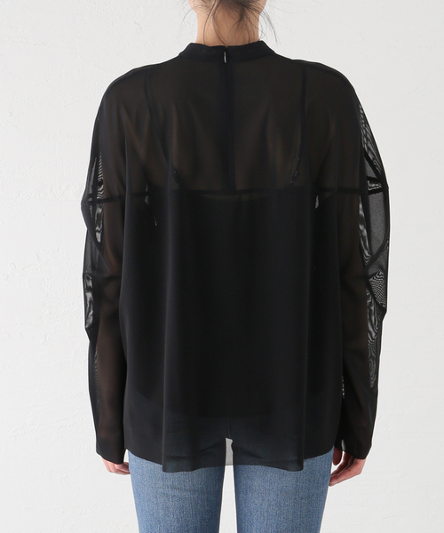 CLANE（クラネ）の「【CLANE/クラネ】SHEER MESH CURVE SLEEVE