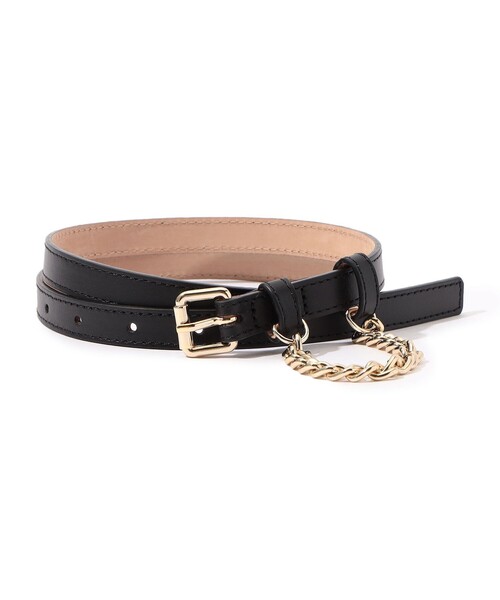 美品 LEFIJE レフィエ ベルト 80 チェーン レディース AM7565 LEFIJE（レフィエ） ベルト 「LEFIJE/レフィエ」別注2way chain