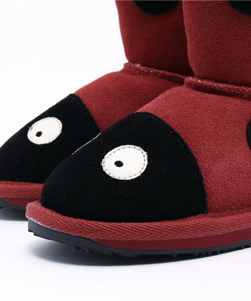 EMU Australia(エミューオーストラリア)の「Ladybird(ブーツ・キッズ・レッド・15cm/17cm/18cm/16cm/19cm/13cm/14cm/22cm/20cm/21cm)」の5枚目の写真
