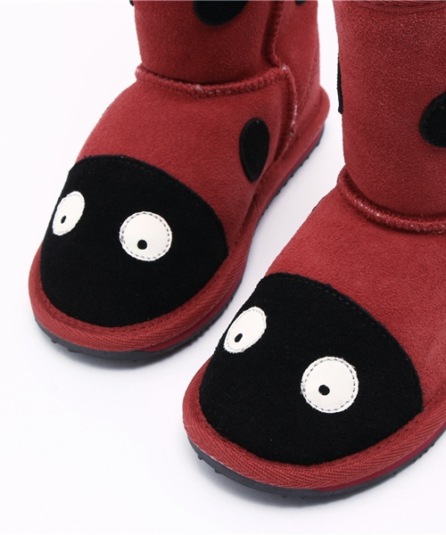 EMU Australia(エミューオーストラリア)の「Ladybird(ブーツ・キッズ・レッド・15cm/17cm/18cm/16cm/19cm/13cm/14cm/22cm/20cm/21cm)」の6枚目の写真