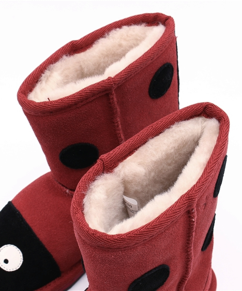 EMU Australia(エミューオーストラリア)の「Ladybird(ブーツ・キッズ・レッド・15cm/17cm/18cm/16cm/19cm/13cm/14cm/22cm/20cm/21cm)」の7枚目の写真