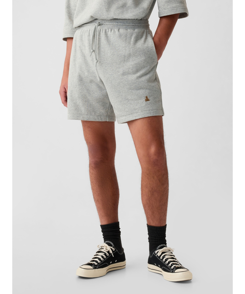 GAP(ギャップ)の「7インチ ブラナンベア スウェットショートパンツ(ユニセックス)(スウェットパンツ・メンズ・グレー/ブラック/ホワイト系その他/その他・XS/S/M/XL/L)」の5枚目の写真