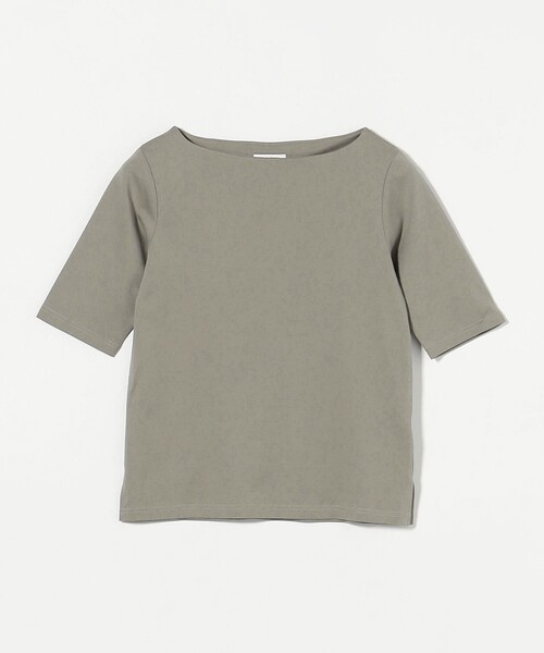 MARW UNITED ARROWS(マルゥ ユナイテッドアローズ)の「<MARW UNITED ARROWS>5分袖 ボートネック Tシャツ ‐汗ジミ防止‐(Tシャツ/カットソー・レディース・ホワイト/ブラック/オリーブ・FREE)」の19枚目の写真