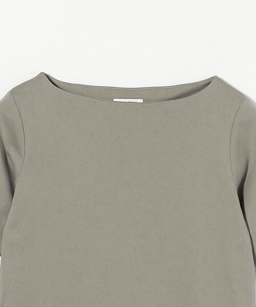 MARW UNITED ARROWS＞5分袖 ボートネック Tシャツ ‐汗ジミ防止