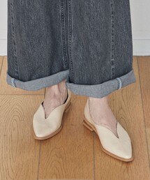 PUBLIC TOKYO | カーヴィフラットサンダル(パンプス)