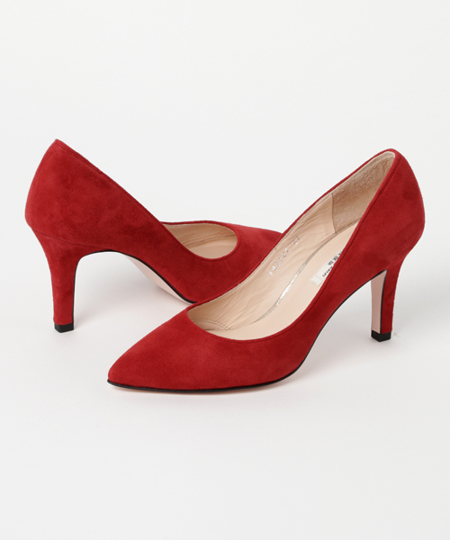 SEVEN TWELVE THIRTY（セヴントゥエルヴサーティー）の「[Lovely Walk]ポインテッドパンプス（パンプス・レディース・ブラック/ライトピンク/ネイビー/Black/ボルドー/キャメル/ダークグレー/グリーン/ホワイト/シャンパン/ブラック系その他/レオパード/アッシュグレー/グレイッシュベージュ/ワインレッド/ライトベージュ/ピンク/ベージュ系その他/ナチュラル/ライトグレー/ダークブルー/パイソン/ブルー系その他/レッド系その他/ピンク系その他・24.5cm/22cm/24cm/23cm/22.5cm/23.5cm/22.5㎝/25cm/25㎝）」の22枚目の写真