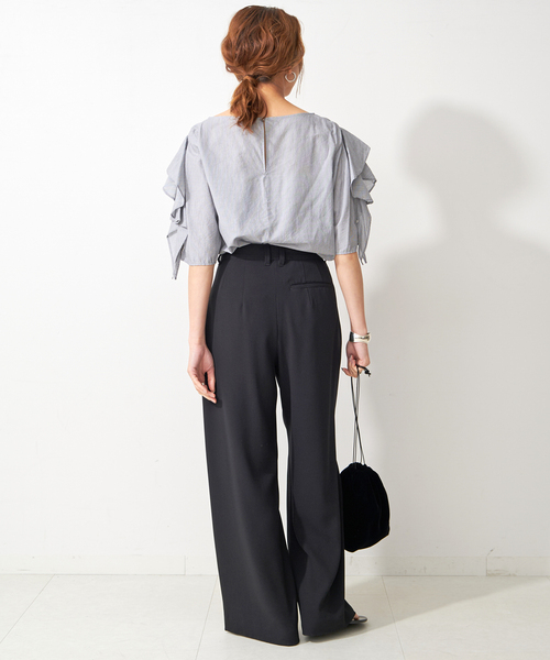 Spick & Span（スピックアンドスパン）の「ハーフスリーブフリル