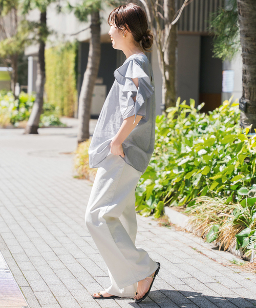Spick & Span（スピックアンドスパン）の「ハーフスリーブフリル
