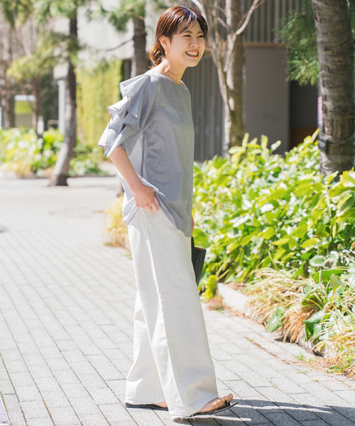 Spick & Span（スピックアンドスパン）の「ハーフスリーブフリル