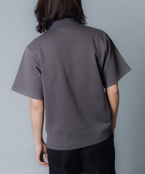 MandO(エムオー)(エムオー)の「【MandO】ハーフジップポロシャツ(ポロシャツ・メンズ・ネイビー/チャコール/ブラック・LARGE/MEDIUM)」の16枚目の写真