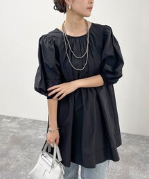 fredy emue | バルーンスリーブチュニックブラウス(シャツ/ブラウス)
